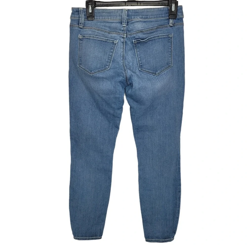 Ann Taylor Skinny Jeans Womens Size 2 Blue Denim Light Wash Skinny Ankles‎